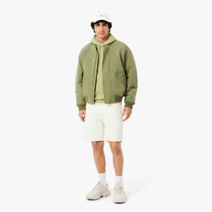 Heren hoodie van katoenfleece
