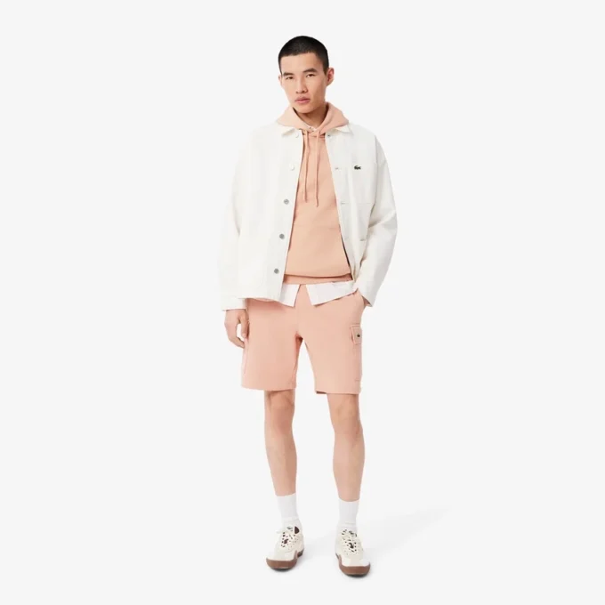 Heren hoodie van katoenfleece