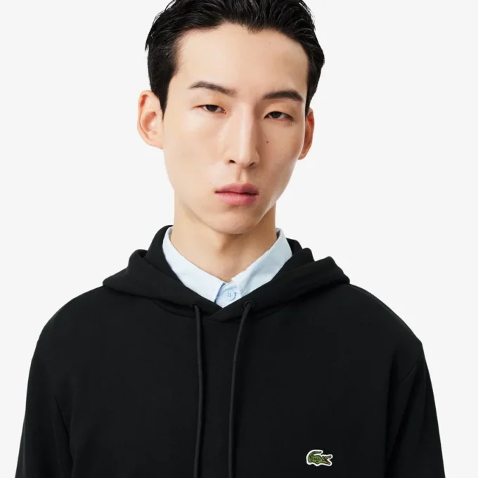 Heren hoodie van katoenfleece