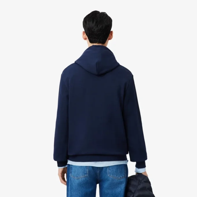 Heren hoodie van katoenfleece