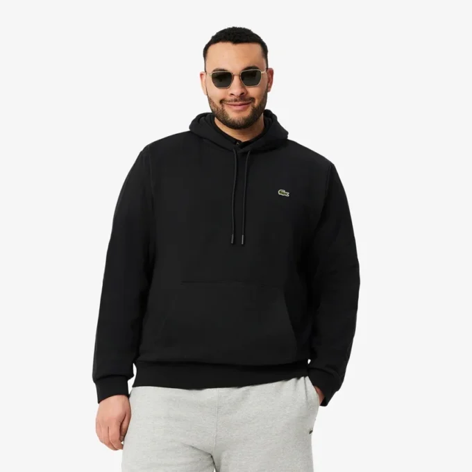 Heren hoodie van katoenfleece