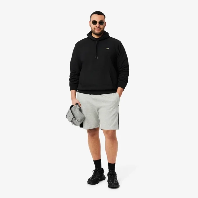 Heren hoodie van katoenfleece