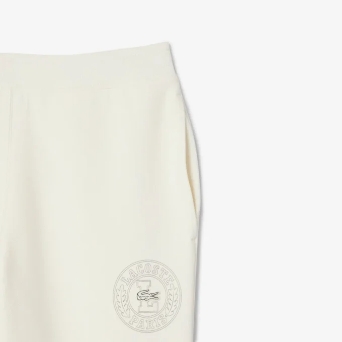Heren joggingbroek met dubbelzijdige piqué