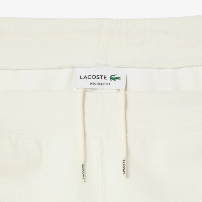 Heren joggingbroek met dubbelzijdige piqué