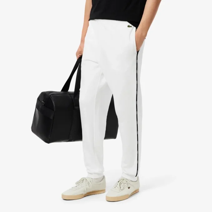 Heren joggingbroek met logo-afwerking