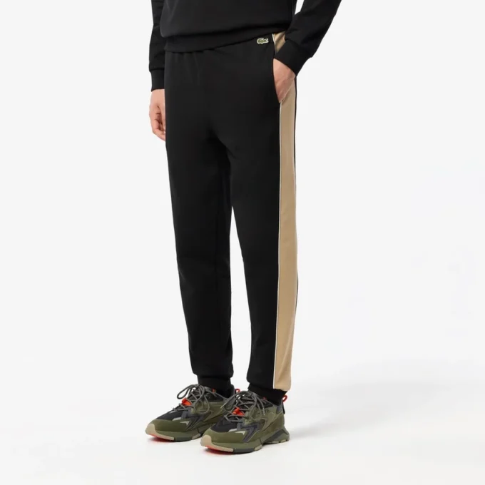 Heren joggingbroek met taps toelopende pijpen