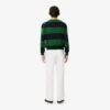 Heren joggingbroek van geplooide twill