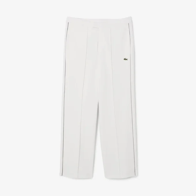 Heren joggingbroek van geplooide twill