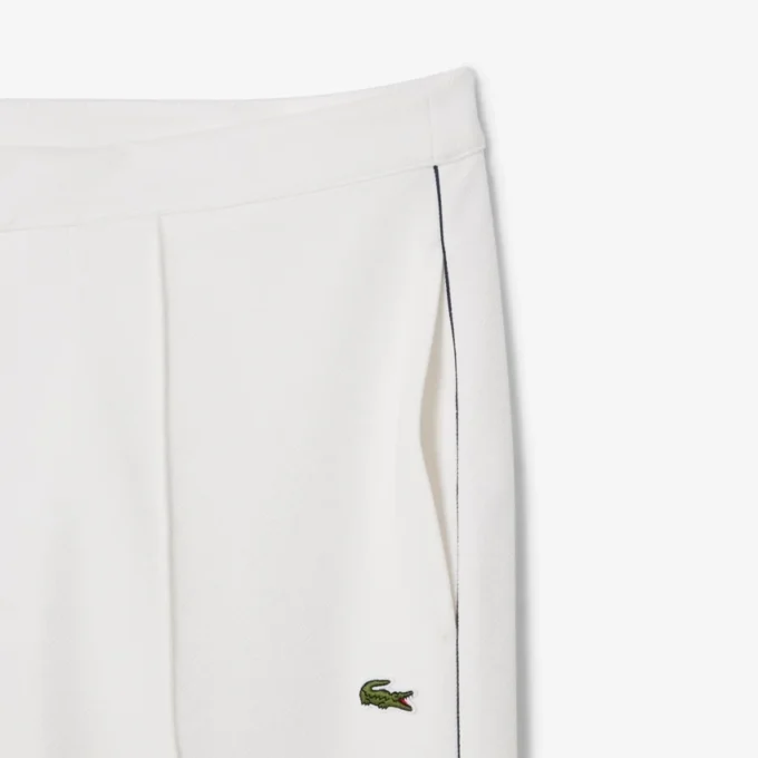 Heren joggingbroek van geplooide twill