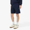 Heren katoenen fleece cargoshort