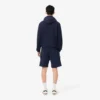 Heren katoenen fleece cargoshort