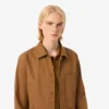 Heren katoenen overshirt