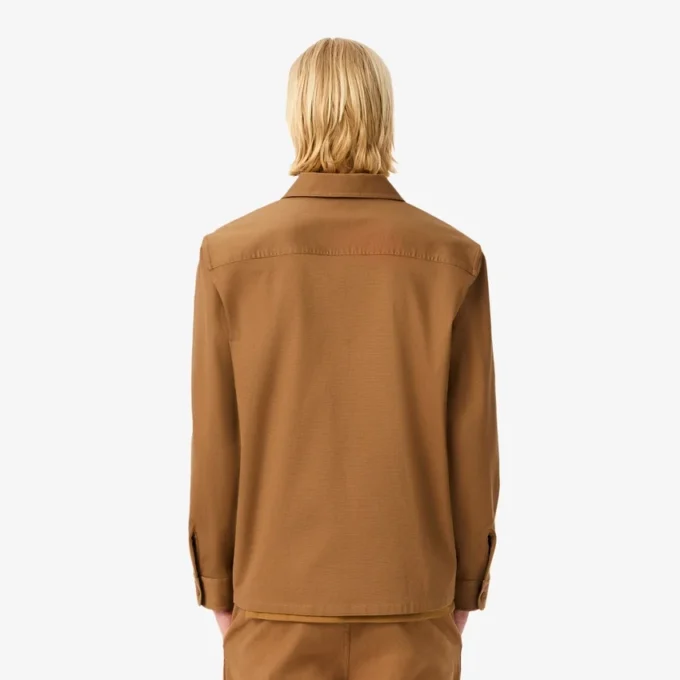 Heren katoenen overshirt