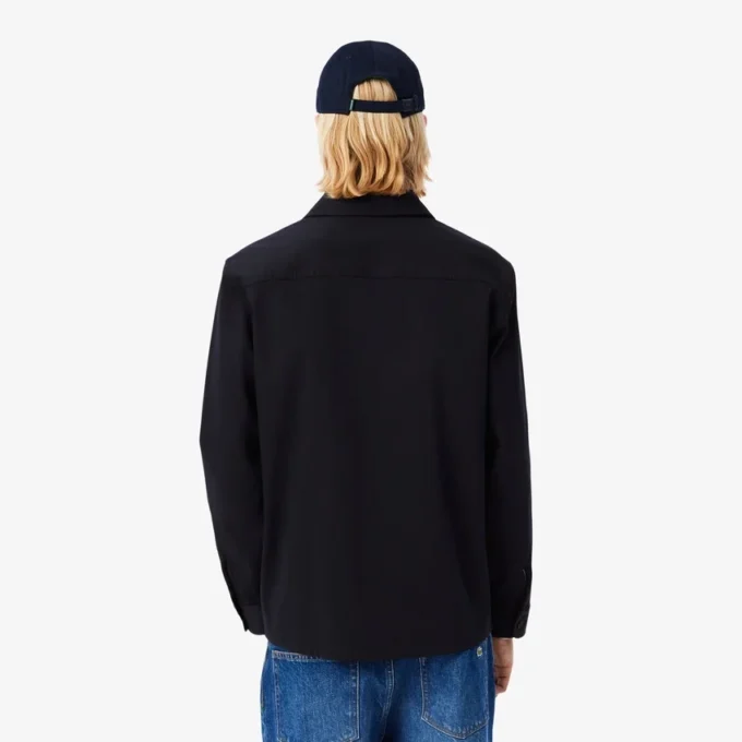 Heren katoenen overshirt