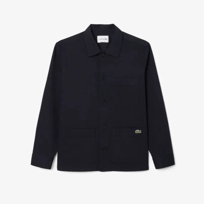 Heren katoenen overshirt