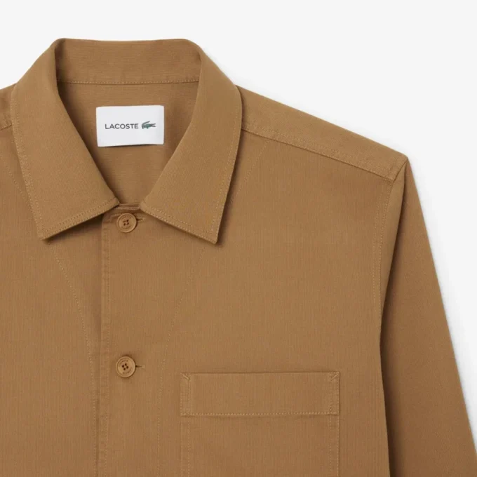Heren katoenen overshirt