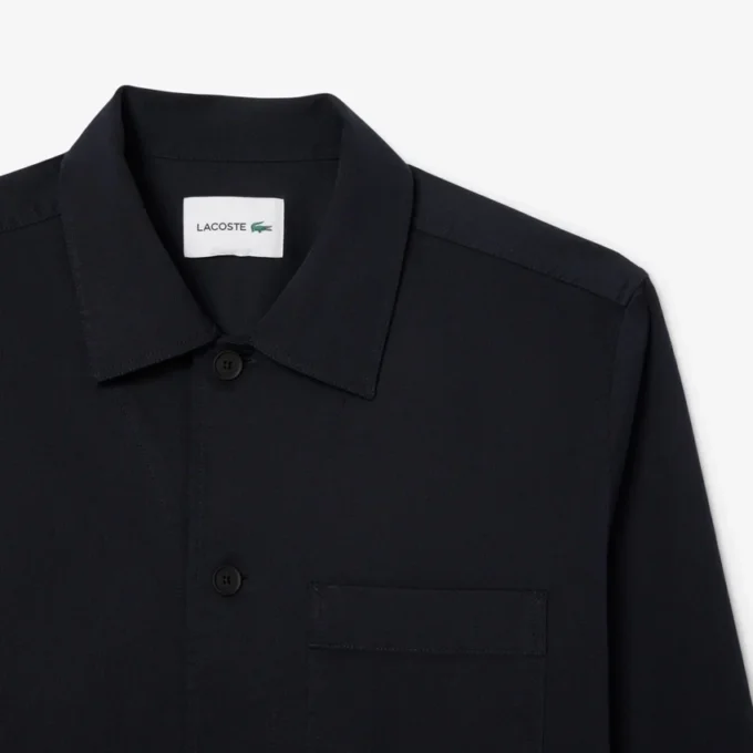 Heren katoenen overshirt