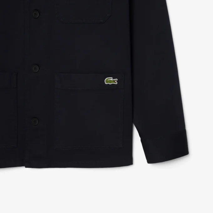 Heren katoenen overshirt