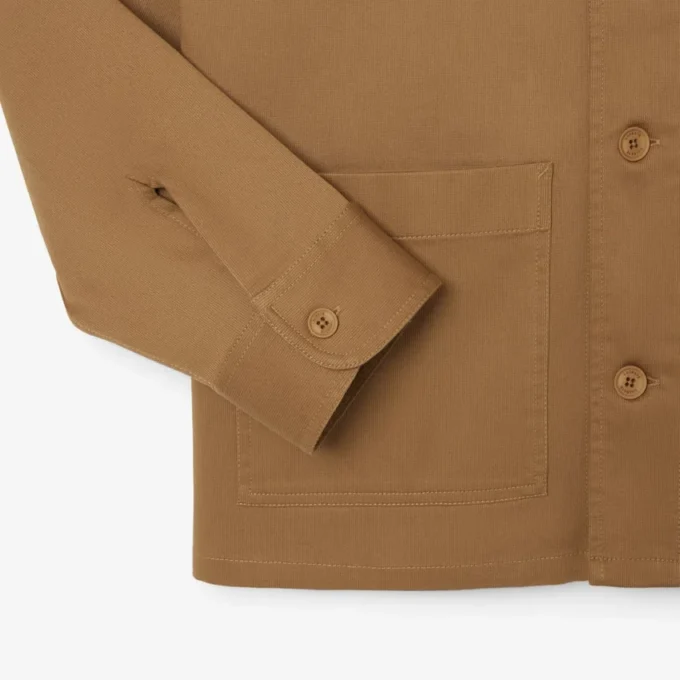 Heren katoenen overshirt