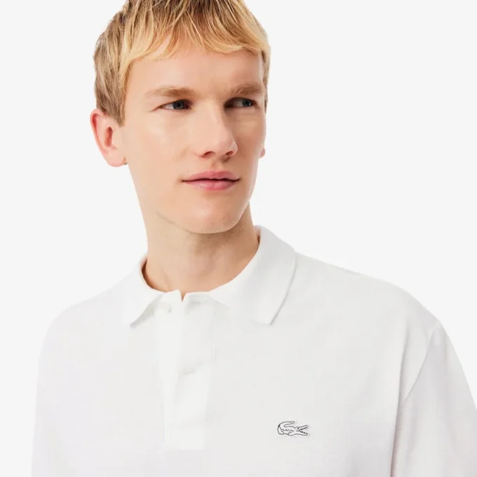 Heren Loose Fit Heavy Piqua Polo