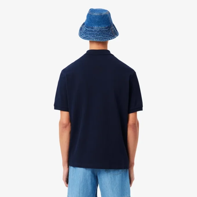 Heren Loose Fit Heavy Piqua Polo