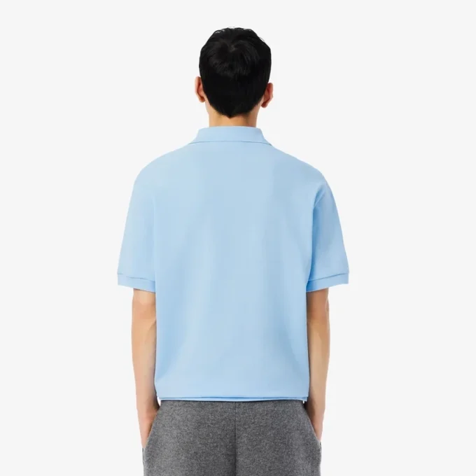 Heren Loose Fit Heavy Piqua Polo