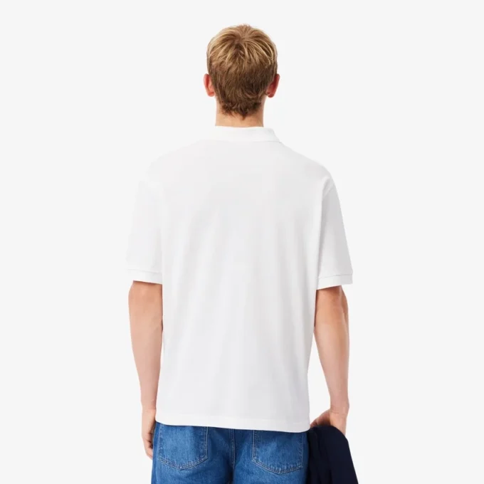 Heren Loose Fit Heavy Piqua Polo