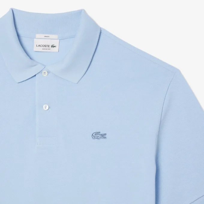 Heren Loose Fit Heavy Piqua Polo