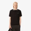 Heren Made in France Classic Fit Polo met gestreepte kraag