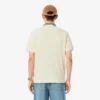 Heren Made in France Classic Fit Polo met gestreepte kraag