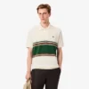 Heren Made in France klassiek model gestreept Polo