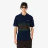 Heren Made in France klassiek model gestreept Polo