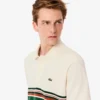 Heren Made in France klassiek model gestreept Polo