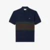 Heren Made in France klassiek model gestreept Polo