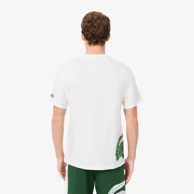 Heren ondershirt van bedrukt katoen