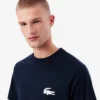 Heren ondershirt van katoen met krokodillenprint