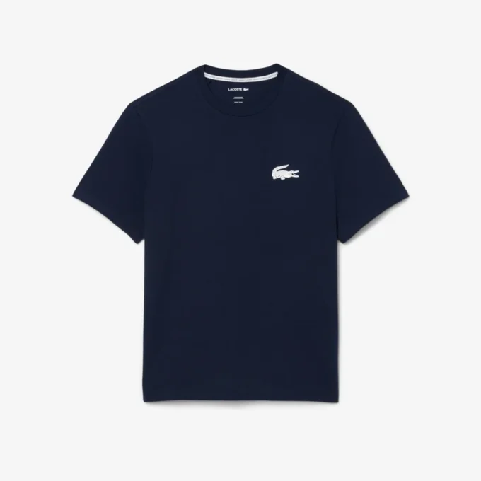 Heren ondershirt van katoen met krokodillenprint