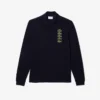 Heren Original L.12.12 Polo met lange mouwen en meerdere badges
