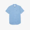 Heren overhemd met geruite print in regular fit