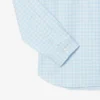 Heren overhemd met geruite print, regular fit en stretch