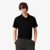 Heren Paris Classic Fit polo met open hals en borduursel