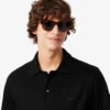 Heren Paris Classic Fit polo met open hals en borduursel