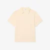 Heren Paris Classic Fit polo met open hals en borduursel