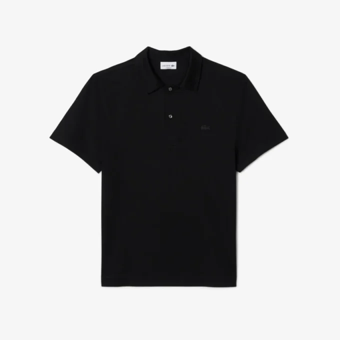 Heren Paris Classic Fit polo met open hals en borduursel