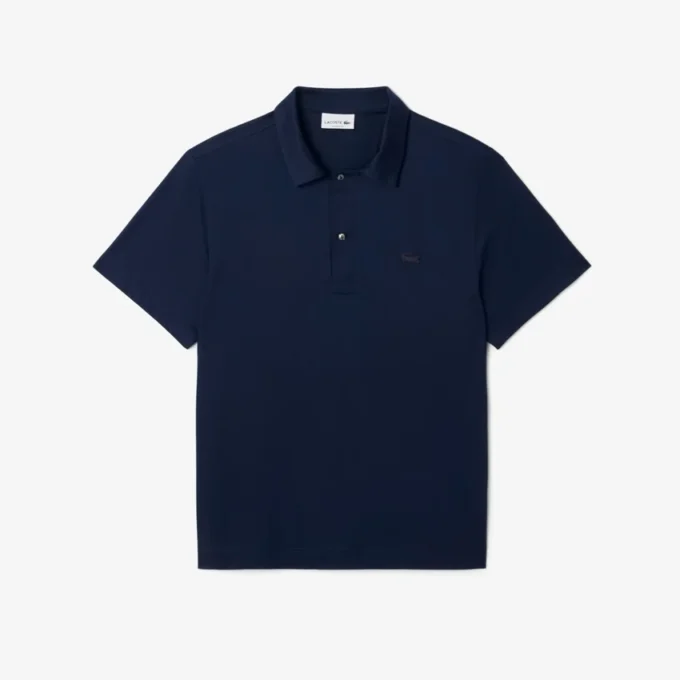 Heren Paris Classic Fit polo met open hals en borduursel