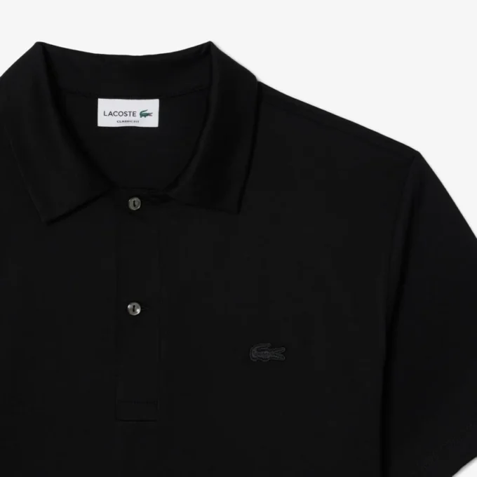 Heren Paris Classic Fit polo met open hals en borduursel