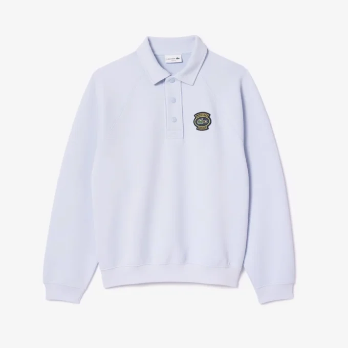 Heren Piqua-Sweatshirt met losse pasvorm