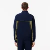 Heren Piqua-Sweatshirt met ritssluiting en losse pasvorm