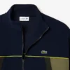Heren Piqua-Sweatshirt met ritssluiting en losse pasvorm