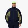 Heren Piqua-Sweatshirt met ritssluiting en losse pasvorm